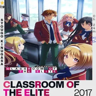 Classroom Of The Elite Sub Dub Dual Anime • Classroom Of The Elite Season 3 • Classroom Of The Elite Tamil Indo France ITA Hindi
