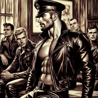 Gay Leather Exclusive T-shirts & Art Gifts