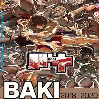 Baki • Baki Hanma • Baki the Grappler • Baki Sub Dub Dual Anime • Baki Season 1 2 • Baki Indo French Spanish Italian Russian