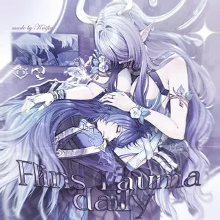 flauma daily + cf 🦌💜🪦