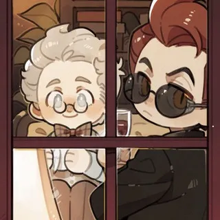 Good Omens cf!! [🥂🪴]