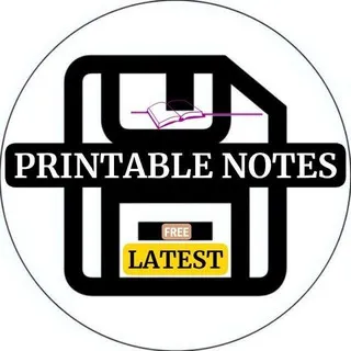 Pw Printable Notes