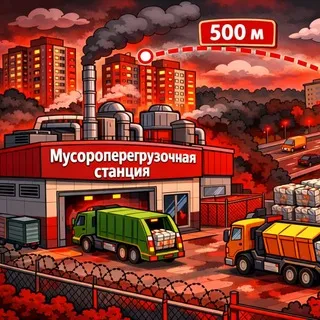 🚫❌⛔️НЕТ мусорному перегону в Дрожжино😡🤬😡 ГРУППА В КОНТАКТЕ: https://vk.ru/club237828183