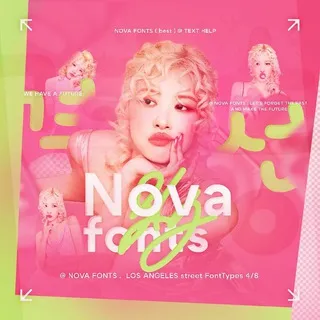﹙ちな 🌱﹚ Nova𝗙𝗼𝗻𝘁𝘀