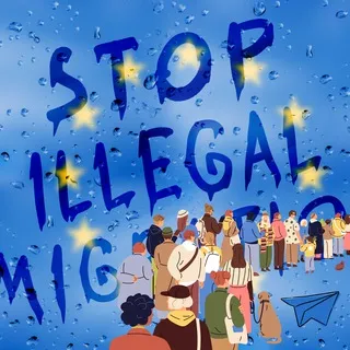 Illegal migration is a crime and not a discrimination! Let we defend human rights OF ALL! - La migración ilegal es un delito