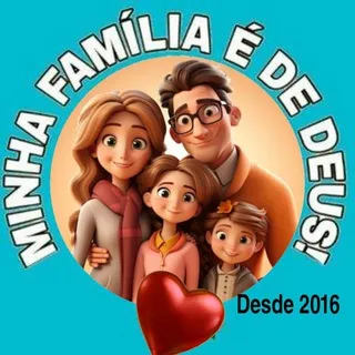 👨‍👩‍👧‍👦 MINHA FAMÍLIA É DE DEUS OFC 👨‍👩‍👧‍👦