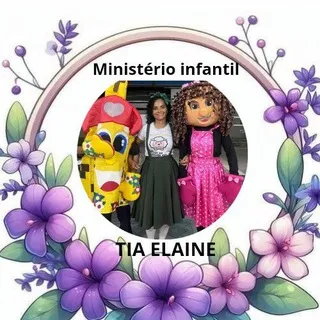 Ministério Infantil Tia Elaine 💛🖤❤️🤍💚