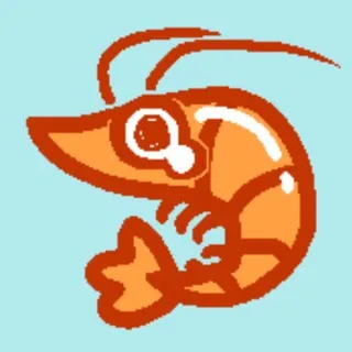 креветочный арт 🦐