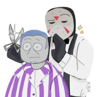дед с щитом
