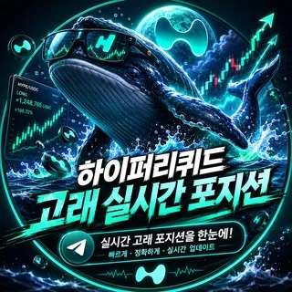 하이퍼리퀴드 고래 실시간 포지션