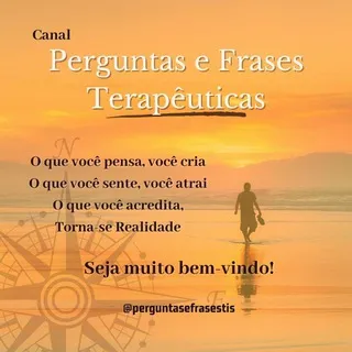 Perguntɑs e Frɑses Terɑpêuticɑs