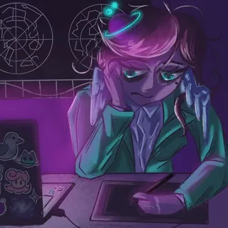 Совиный уголок космоса🦉✨🌌