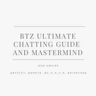 BTZ Ultimate Chatting Guide