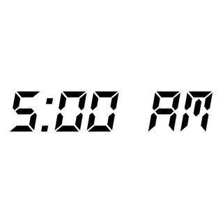 5:00 am