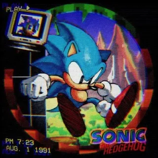 Sonic the hedgehog. The REAL one! {HELF_REST}