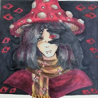 Ручка мγхоморная🍄'