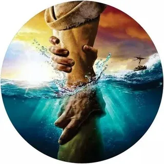 Segurando a mão de Deus