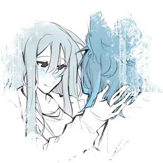 ༺「学校の愛 :: 人ᰔᩚ幽霊」༻