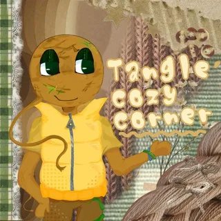a cozy corner of tangle