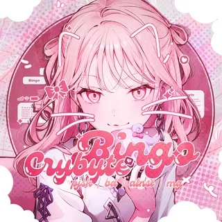 Crybyte Bingo 💐🙄 | (Project Sekai, Bandori, ALNST, Milgram)