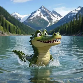 Байкальский крокодилЪ