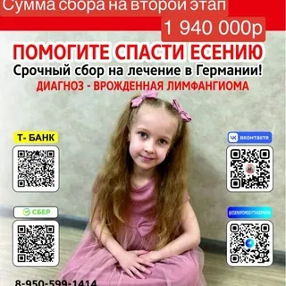 Есении помогут в Германии
