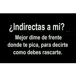 FRASES INDIRECTAS