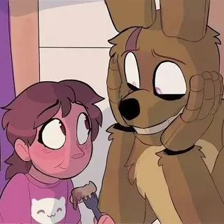 Springtrap and Deliah conf