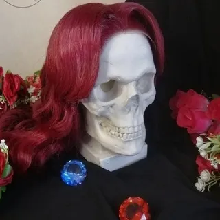 Парик синтетический тёмный 100 см ✨ З(л)ой вигмейкер