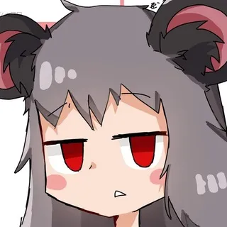 ឵