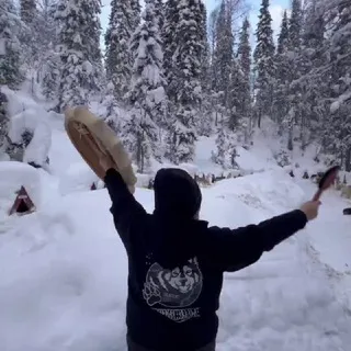 Каюр в снежном царстве ❄️🐺❄️