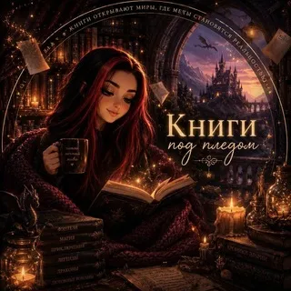 Книги под пледом ☕📚