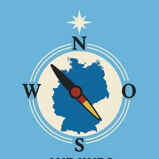 Blauer Kompass