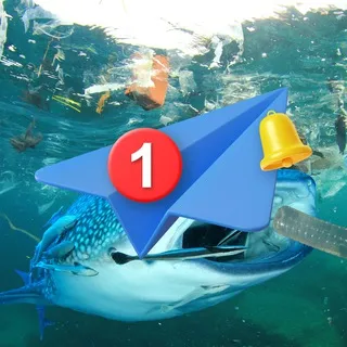Plastic doesn't belong in the oceans - Stop killing animals / El plástico no pertenece a los océanos - Dejen de matar animales