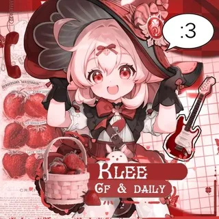 ✨Klee💣 confession & daily