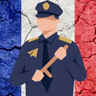 Police française sur Telegram France