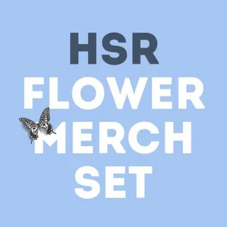 печать • ʜsʀ | flower merch set