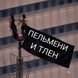 Пельмени и тлен - нишевый мем паблик