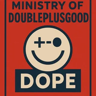 Ministry of Doubleplusgood Dope 2️⃣➕😊