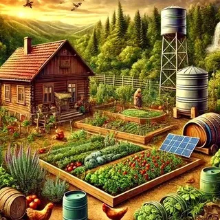 Autark leben 🌱 🌿 🍒 Mach dich unabhängig 🪵⛺️Survival Kompass