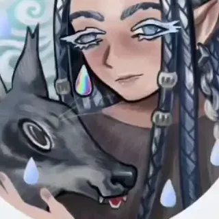 Цветные слёзы Несси