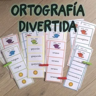 Ortografía divertida y letras 📙📚📝