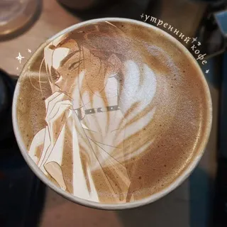 ⋆˚ утренний кофе.