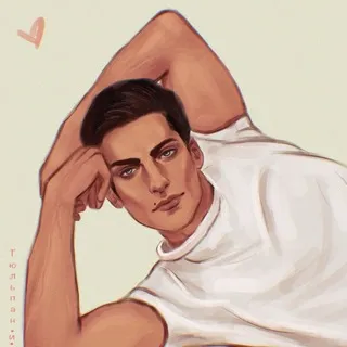 ❤️Тюльпан и пиксели❤️