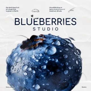 (НАБОР В АДМ) Blueberries studio🫐