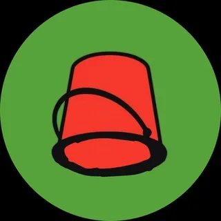 красное ведро