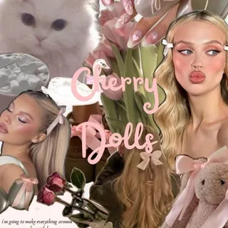 𝅄 ׁ ୨ৎ 🩰𝖢𝗁𝖾𝗋𝗋𝗒 𝖣𝗈𝗅𝗅𝗌🥛•.°