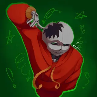 Листик ест
