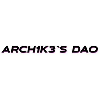 Arch1k3 DAO (cover)