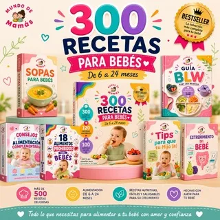 Canal de afiliados ebook recetas de bebes 6 a 24 meses